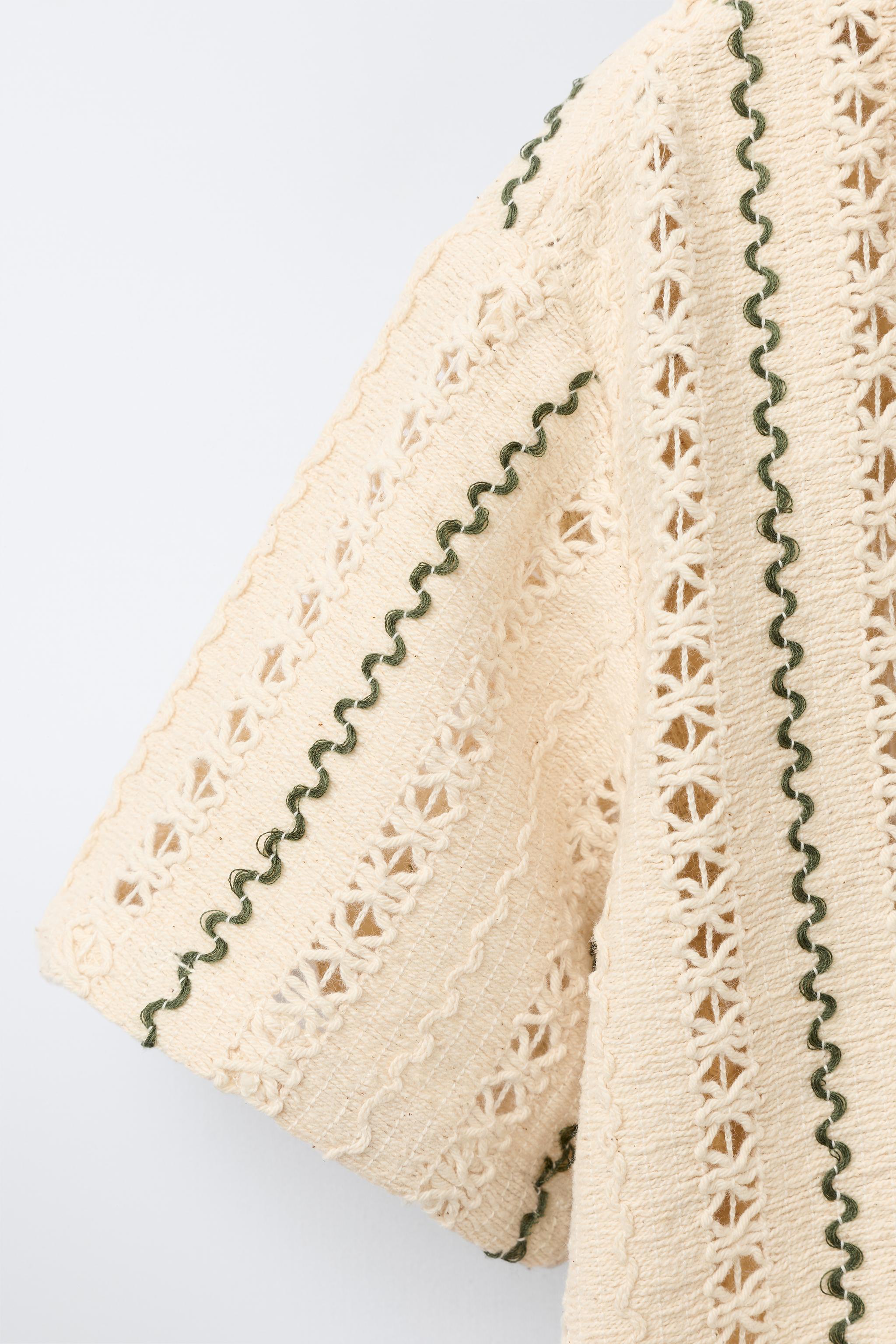 CHEMISE EN MAILLE À RAYURES